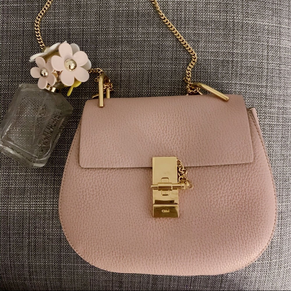 Chloe Drew Bag Small Pink